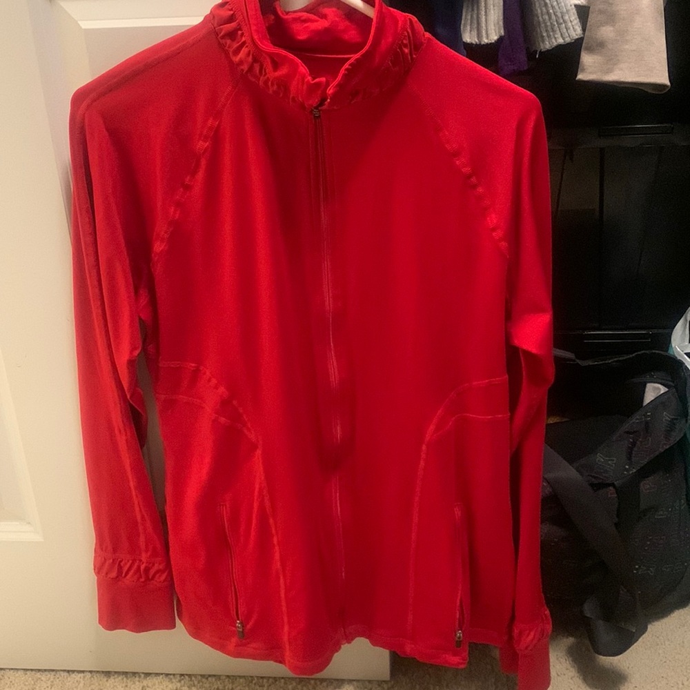 Like new Spanx zip up